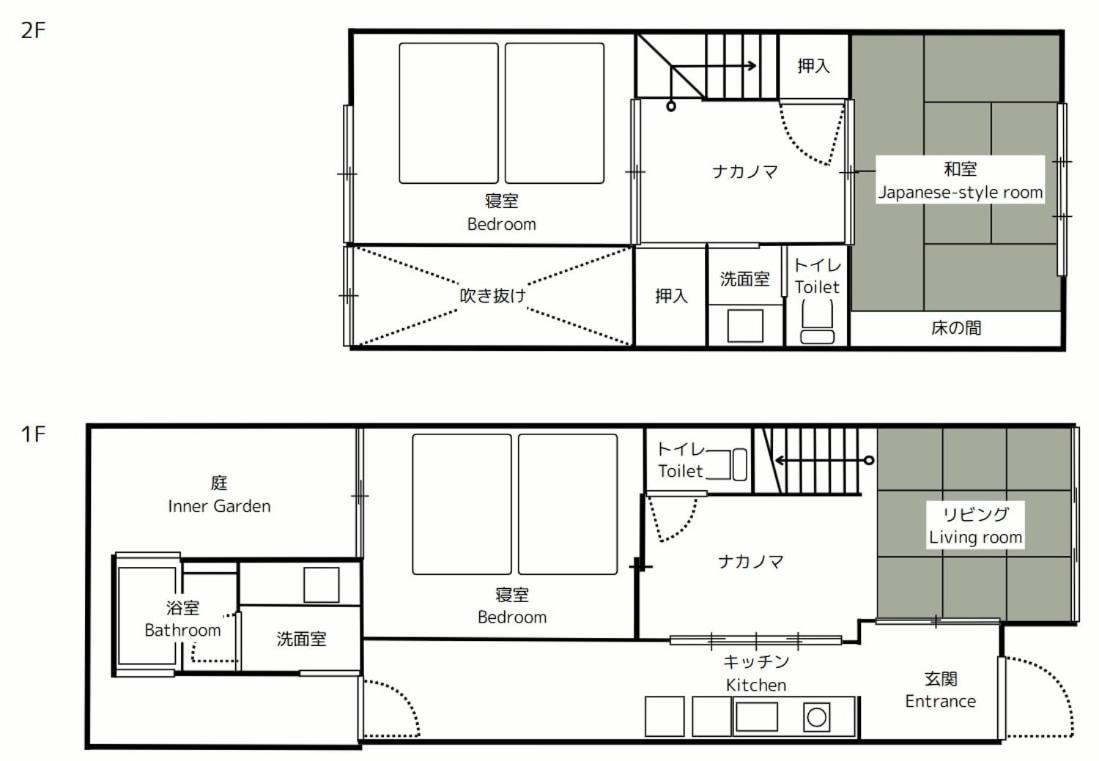 Апартаменты Tsumugi Hachijominamotocho Киото Экстерьер фото